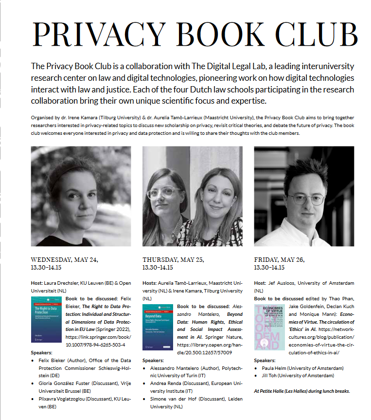 Recap: The DLS Privacy Book Club at CPDP2023